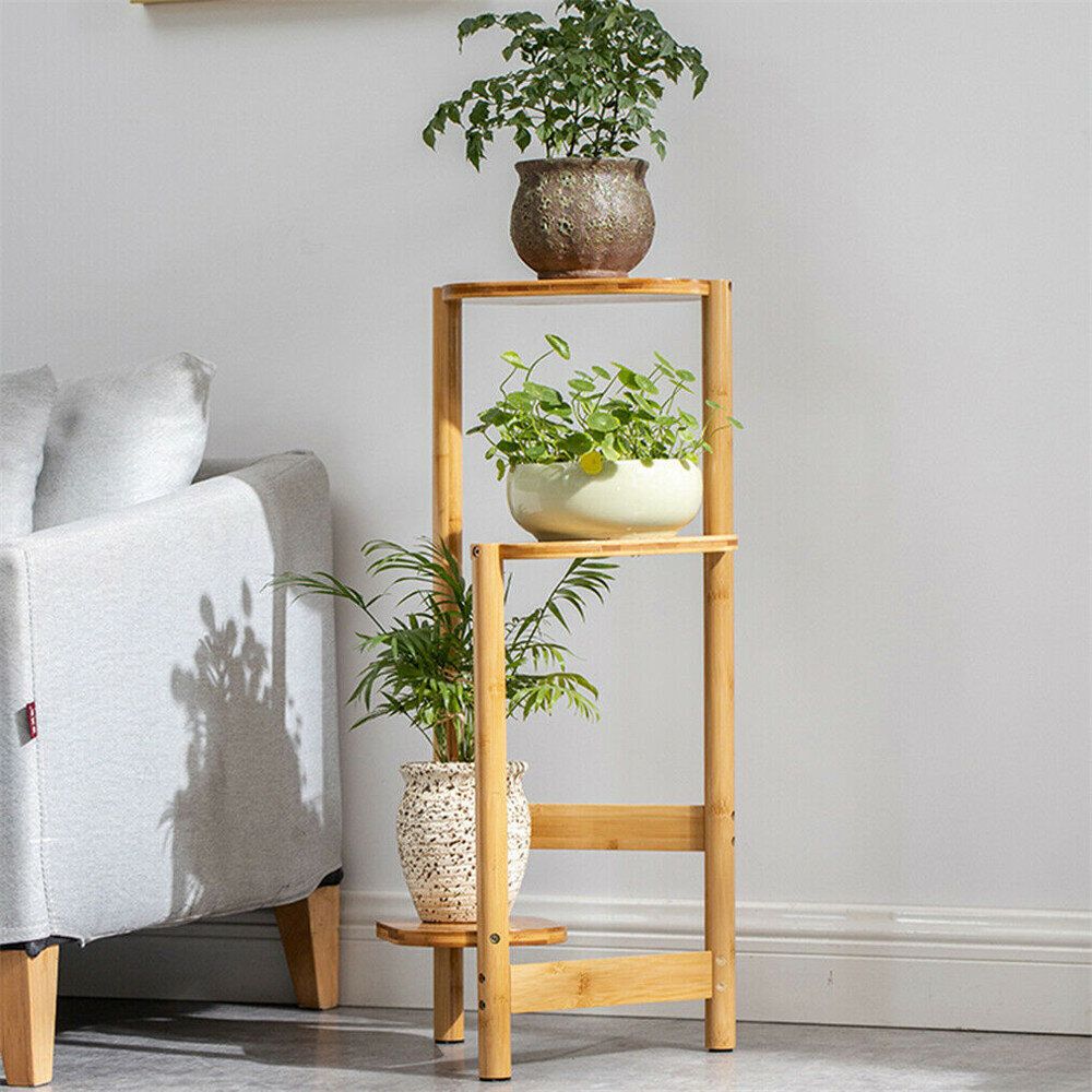 Latitude Run® Jahquel Plant Stand & Reviews | Wayfair For Wooden Plant Stands (View 12 of 15)