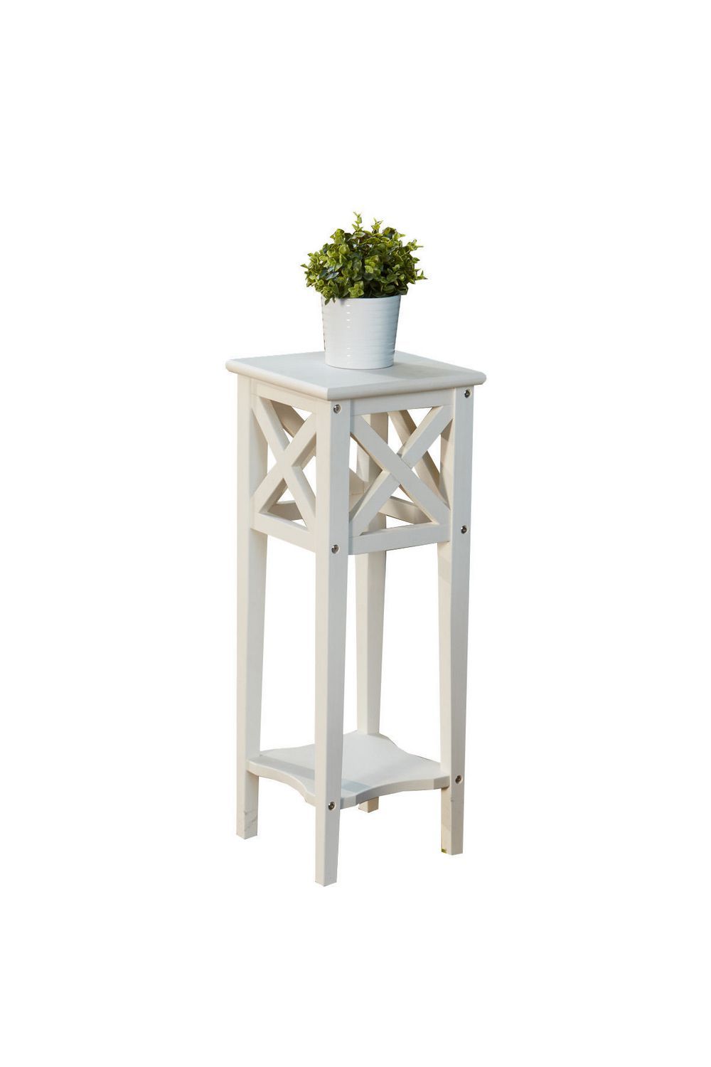 Leisure Design White Ivy Plant Stand | Walmart Canada For Ivory Plant Stands (View 7 of 15)
