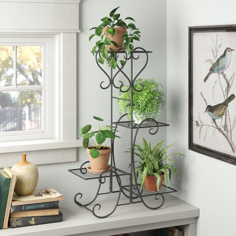 Metal Plant Stand – Ideas On Foter Within Green Plant Stands (View 15 of 15)