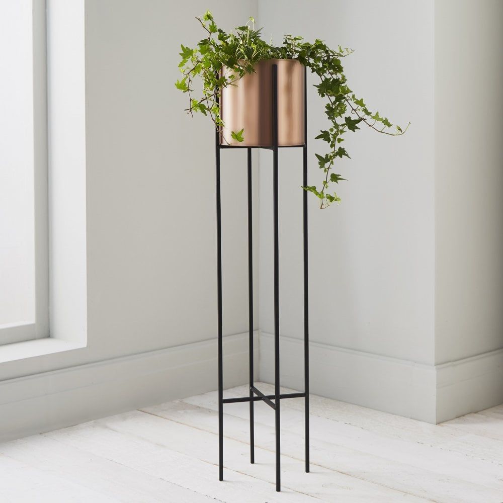 Native Copper Plant Stand 71Cm | Fab Home Interiors Throughout Copper Plant Stands (View 9 of 15)