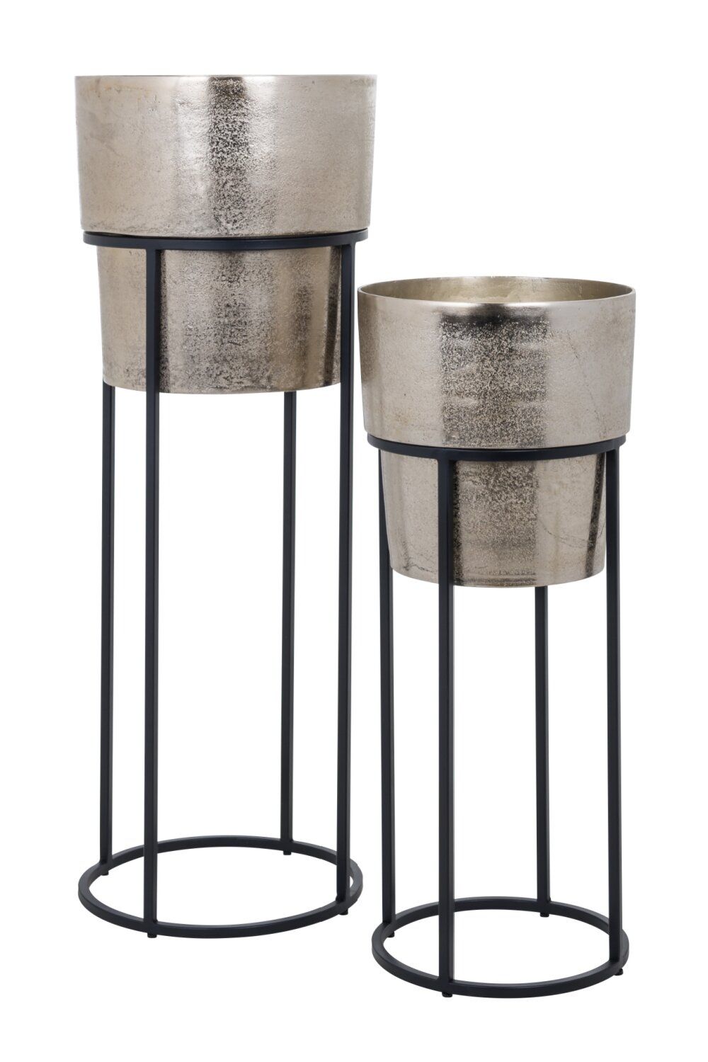 Oroa Round Pedestal Plant Stand | Wayfair Within Iron Base Plant Stands (View 11 of 15)