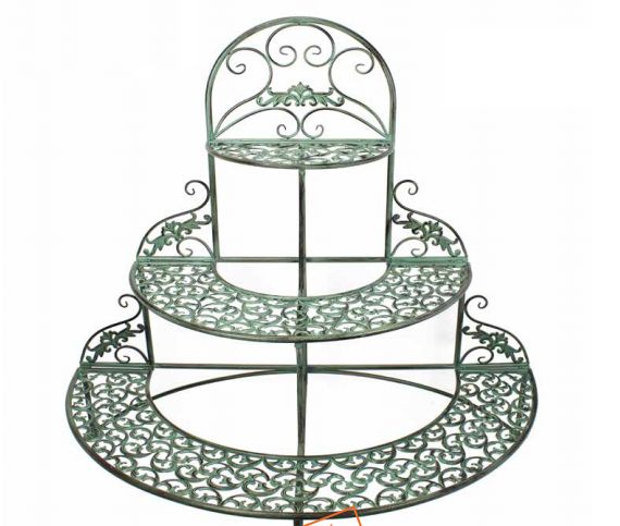 Plant Stand – Deluxe Semi Circle – Metal – Perth, Wa – Online Garden Centre With Regard To Deluxe Plant Stands (View 7 of 15)