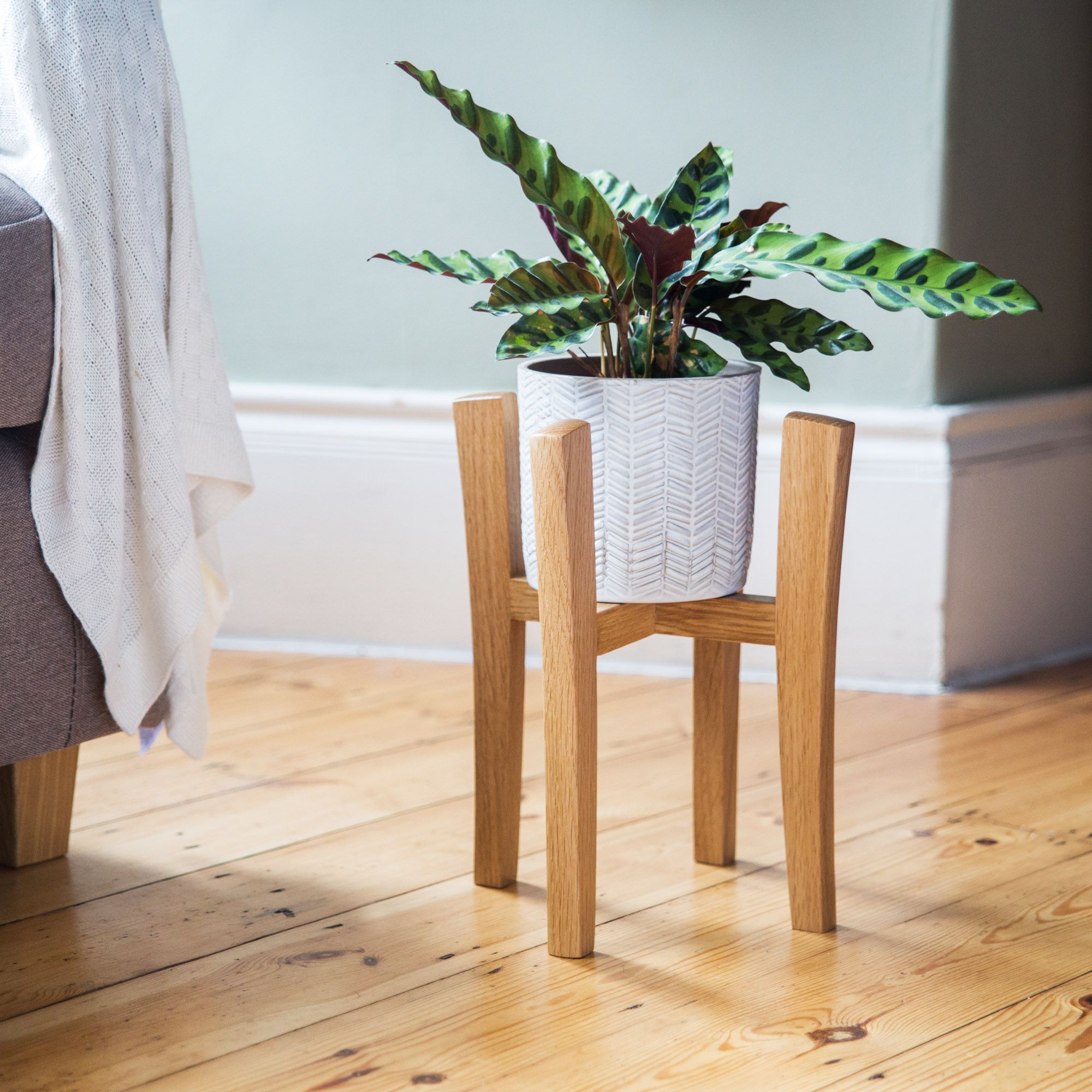 Plant Stand – Handmade In Britain Within Wood Plant Stands (View 11 of 15)