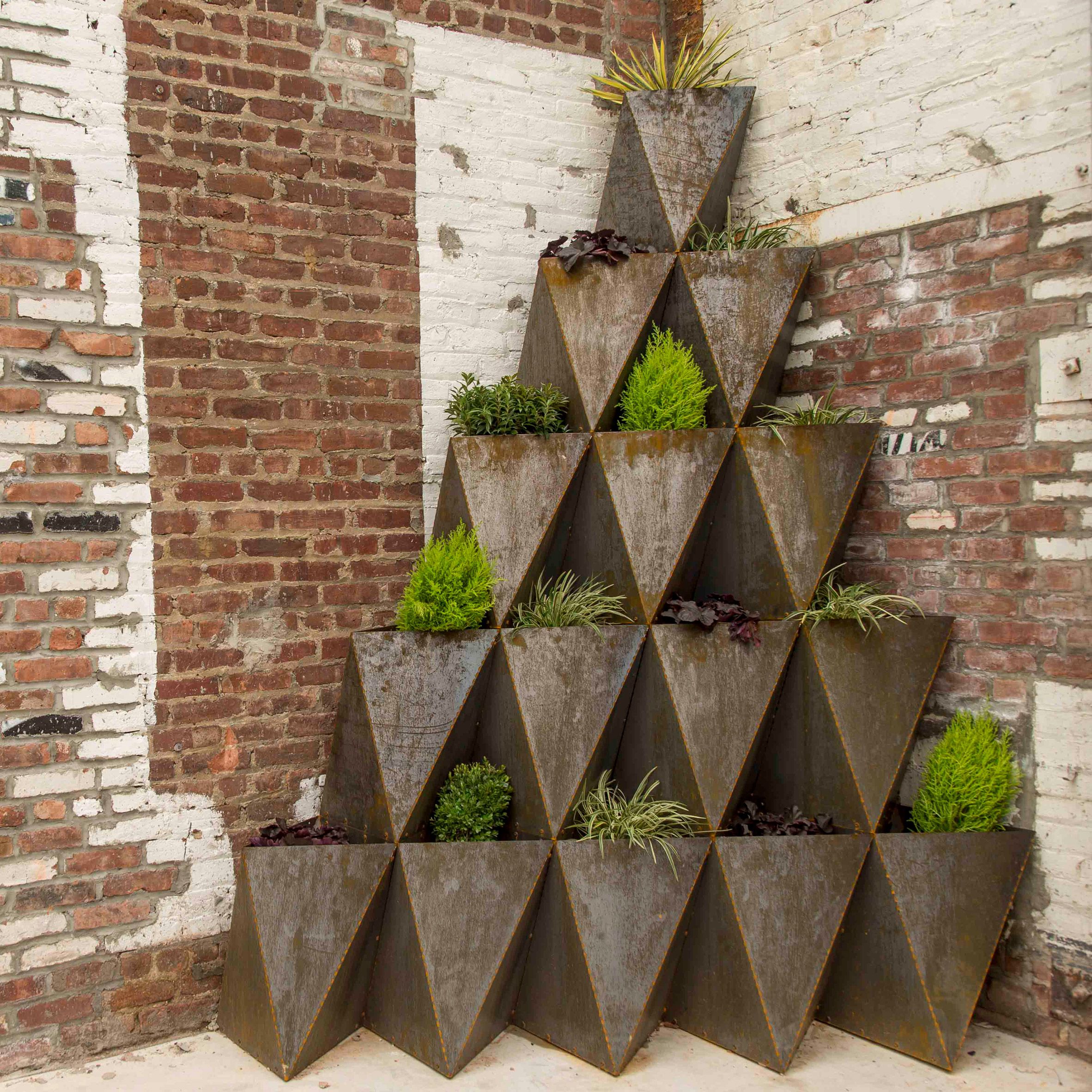 Prism Plantersthe Principals Stack Up Into Arches And Pyramids Within Prism Plant Stands (View 4 of 15)