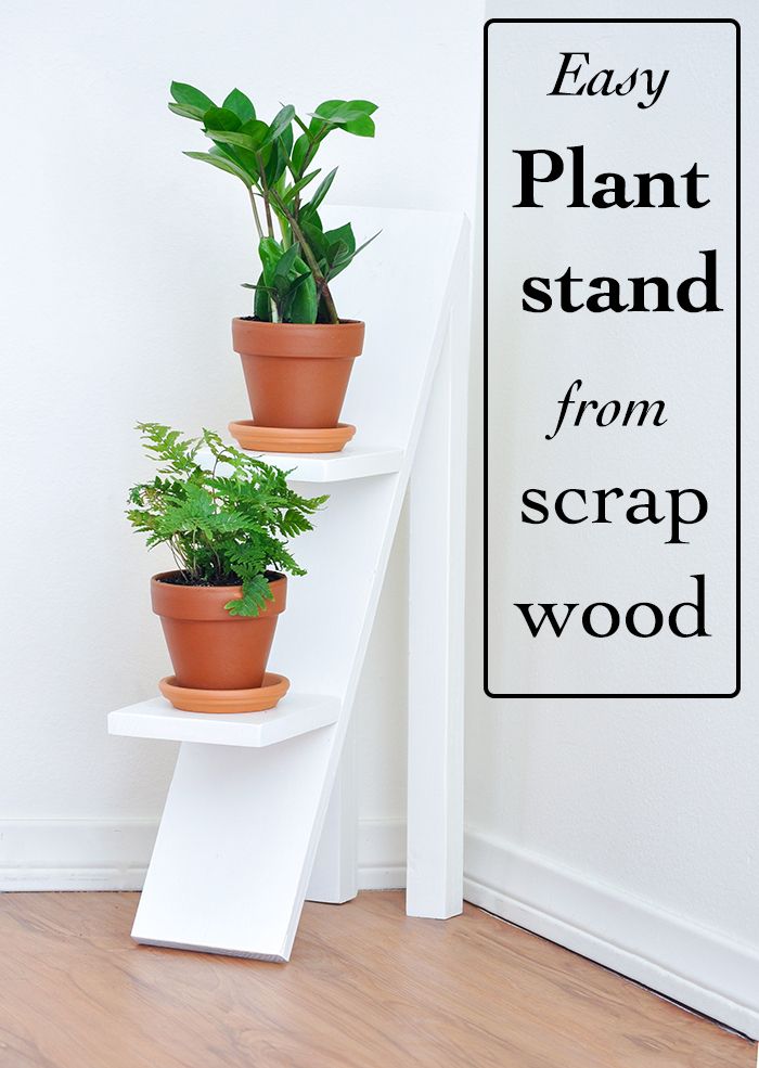 Two Tiered Plant Stand Using Scrap Wood – Pretty Handy Girl Intended For Two Tier Plant Stands (View 11 of 15)