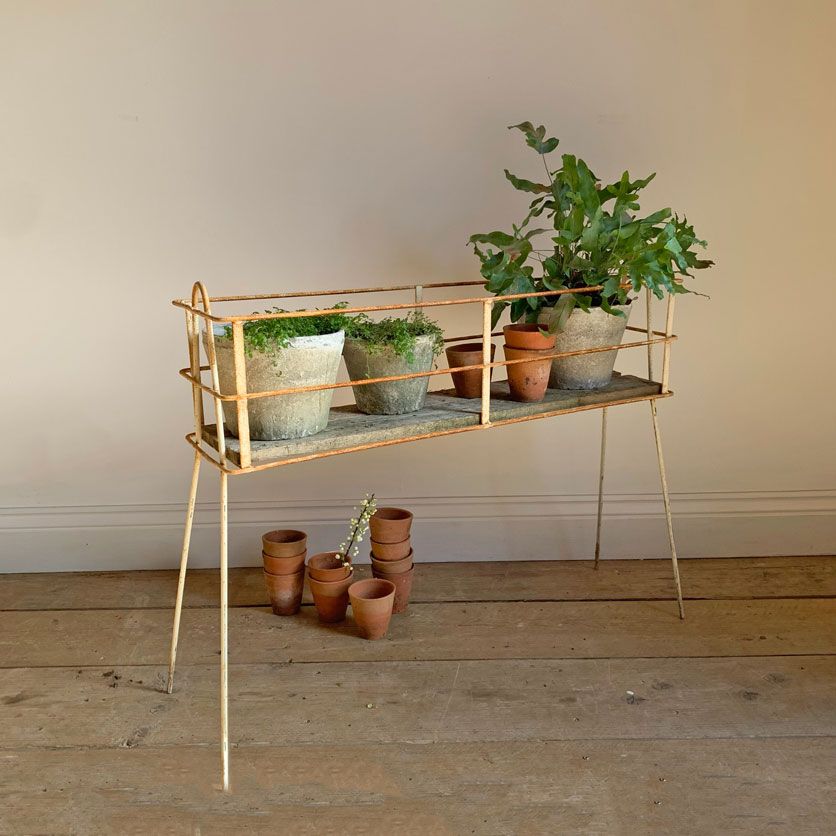 Vintage Garden Plant Stand | 68Cm – Home Barn Vintage With Vintage Plant Stands (View 7 of 15)