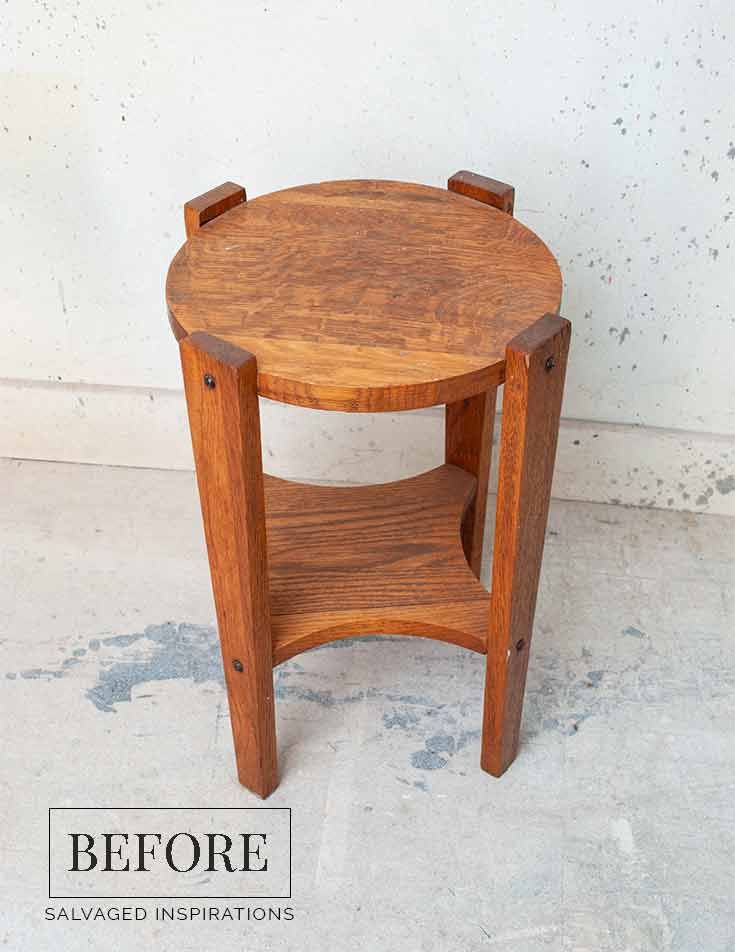 White Washed Wood | Plant Stand – Salvaged Inspirations With Regard To Painted Wood Plant Stands (View 10 of 15)