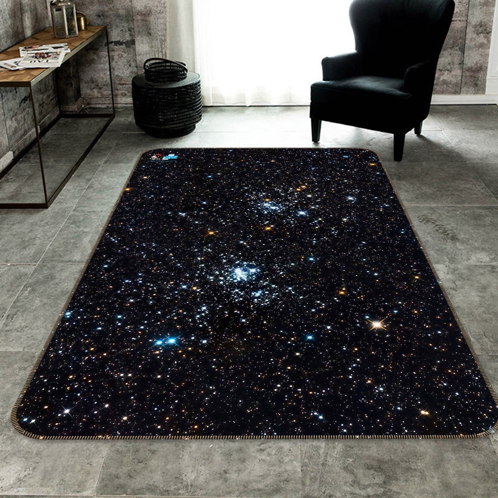 3D Starlight 102 Non Slip Rug Mat Room Mat Quality Elegant Carpet Us Cobb |  Ebay Within Starlight Rugs (Photo 9 of 15)