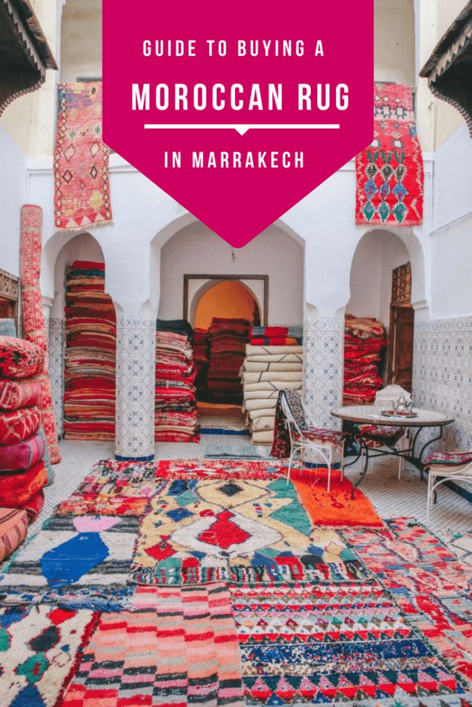 7 Tips For Buying A Rug In Marrakech Regarding Moroccan Rugs (View 7 of 15)