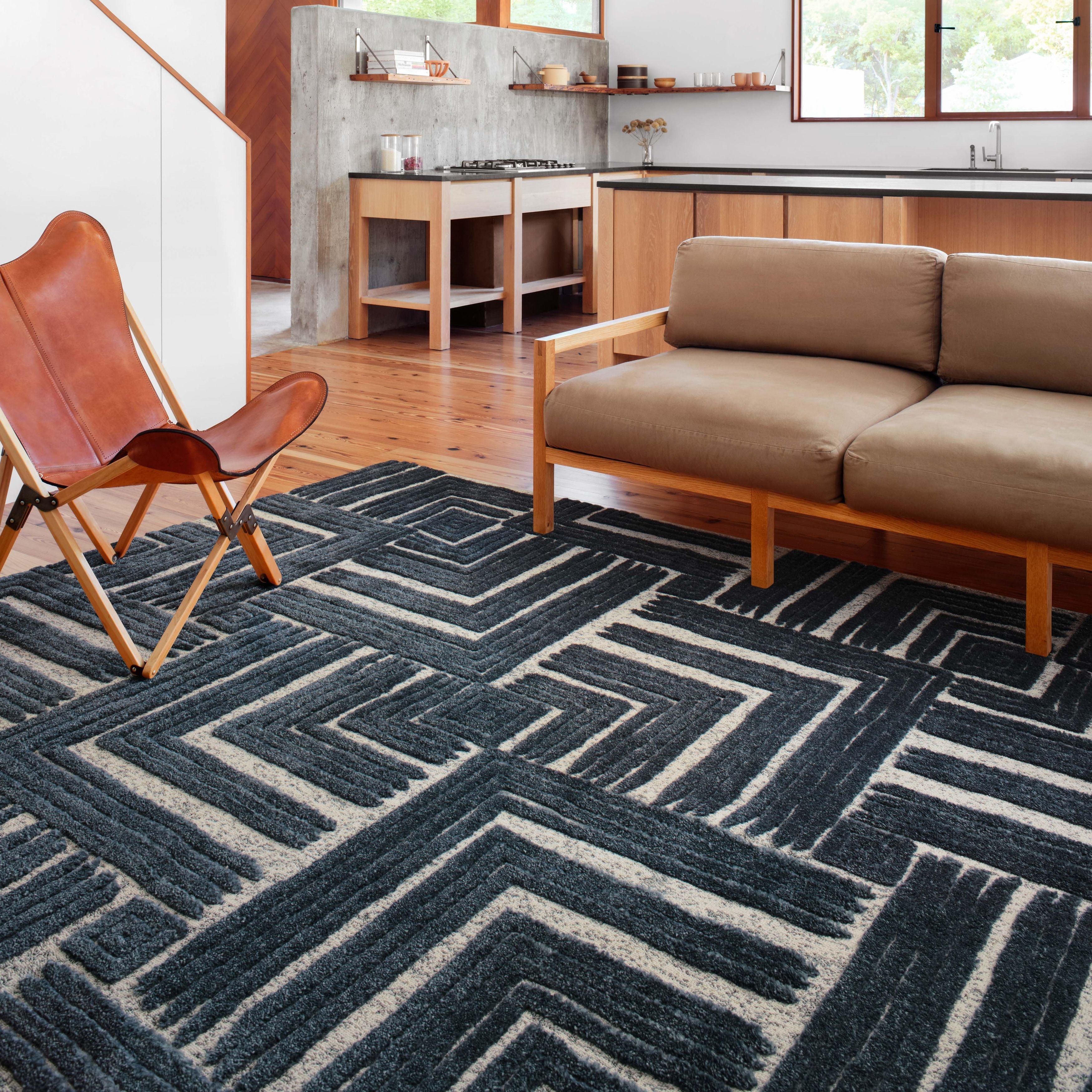 Alexander Home Vail Mid Century Modern Geometric Square Area Rug – On Sale  – Overstock – 31663956 Regarding Modern Square Rugs (View 2 of 15)