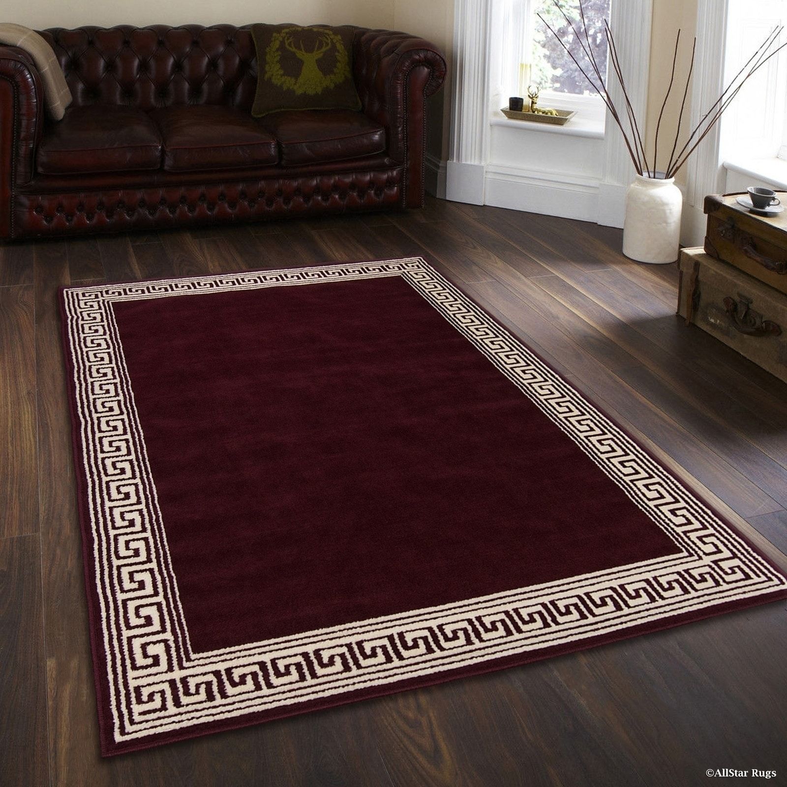 Allstar Woven Aztec Solid Modern Rug – On Sale – Overstock – 17083511 Intended For Burgundy Rugs (Photo 9 of 15)
