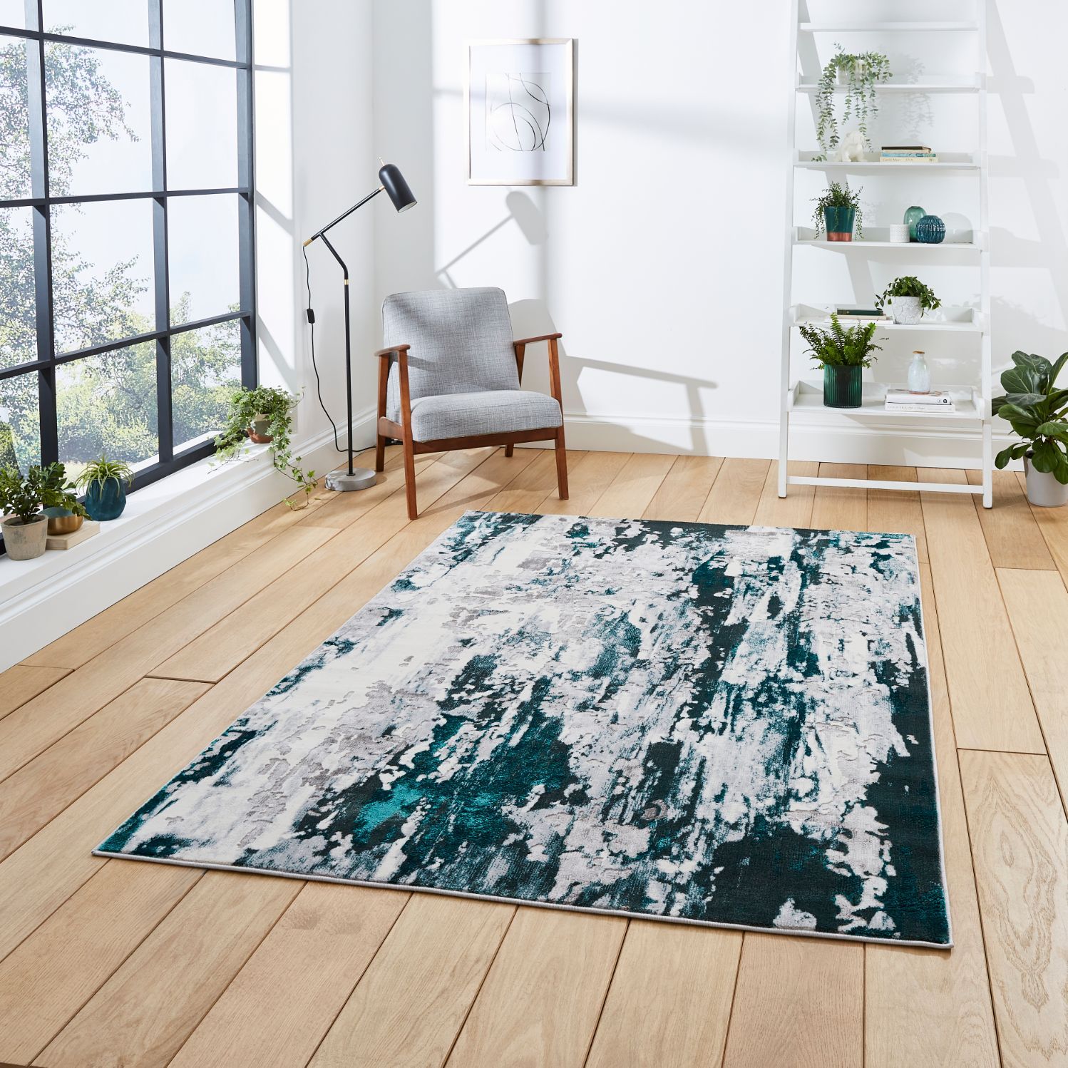 Apollo Think Gr580 Grey Green Rugs – Buy Gr580 Grey Green Rugs Online From  Rugs Direct Within Apollo Rugs (View 3 of 15)