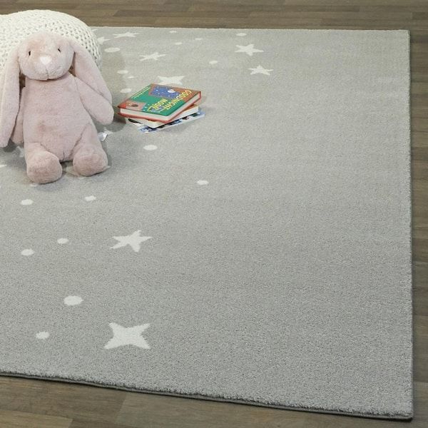 Balta Starlight Grey 3 Ft. 11 In. X 5 Ft. 7 In. Novelty Area Rug 3098475 –  The Home Depot For Starlight Rugs (Photo 12 of 15)
