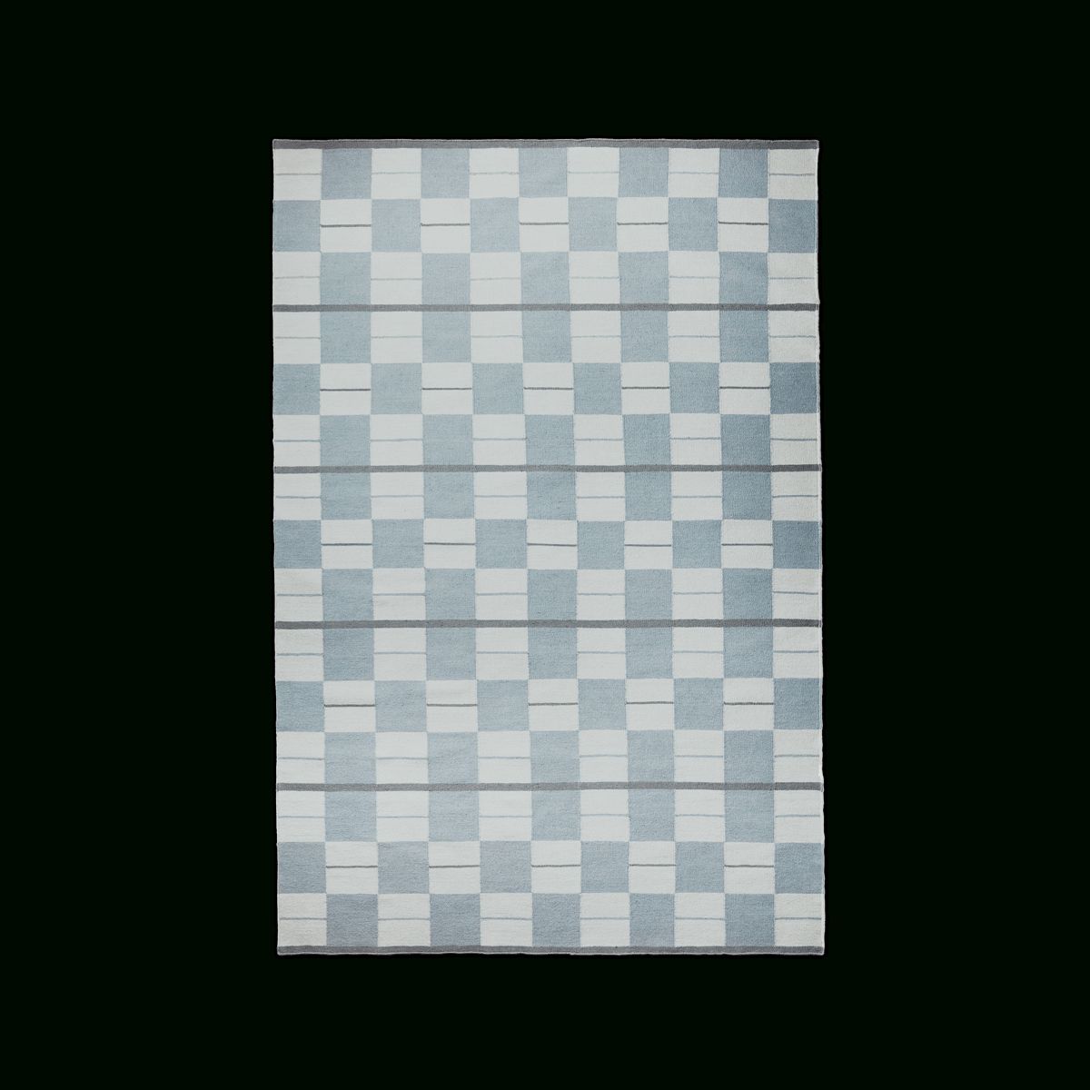 Båstad – Blue – Nordic Knots Intended For Blue Square Rugs (View 9 of 15)