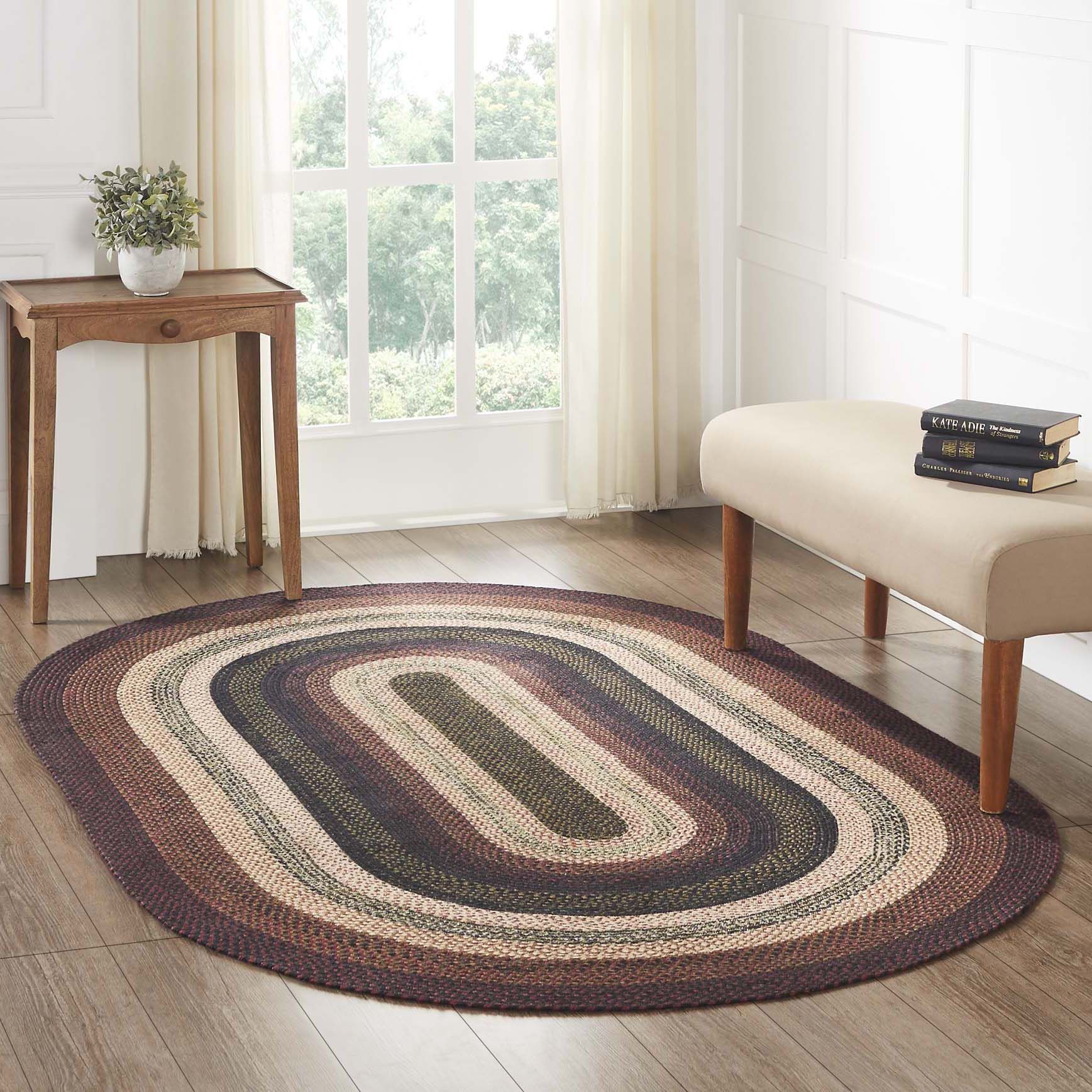 Beckham Jute Rug Oval W/ Pad 60X96 – 67034 For Lattice Oval Rugs (View 11 of 15)