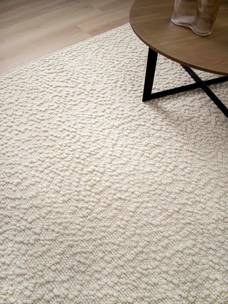 Boucle Rug – The Rug Collection Pertaining To Ivory Rugs (View 7 of 15)