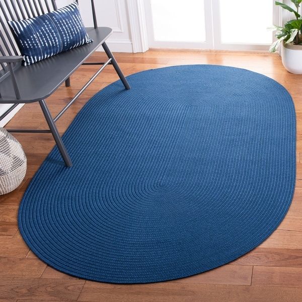 Buy Blue Oval Area Rugs Online At Overstock | Our Best Rugs Deals Regarding Blue Oval Rugs (View 2 of 15)