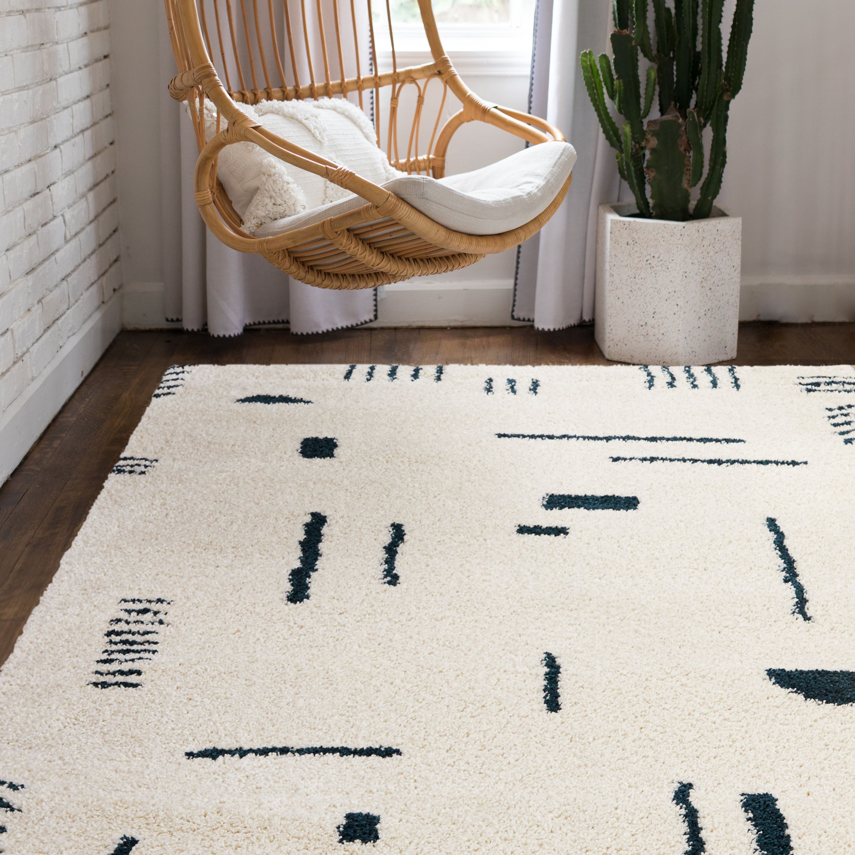 Carson Carrington Islinge Shag Area Rug – On Sale – Overstock – 30105331 Intended For Moroccan Shag Rugs (View 12 of 15)
