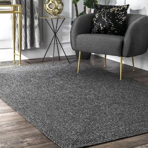 Charcoal – Outdoor Rugs – Rugs – The Home Depot Within Charcoal Outdoor Rugs (View 3 of 15)