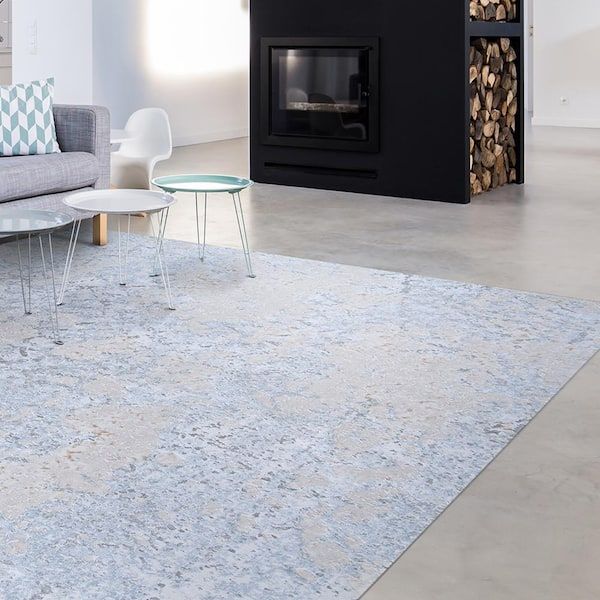 Couristan Europa Calisto Starlight 8 Ft. X 11 Ft. Area Rug 04854485710109T  – The Home Depot In Starlight Rugs (Photo 1 of 15)