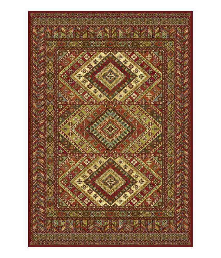 Divine Classical Rugs Carpet 4X6 Ft. – Buy Divine Classical Rugs Carpet 4X6  Ft. Online At Low Price – Snapdeal Pertaining To Classical Rugs (Photo 12 of 15)