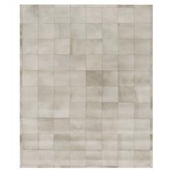 Exquisite Rugs Natural Hide Modern Classic Square Pattern Beige Grey Rug –  5X8 With Modern Square Rugs (View 4 of 15)