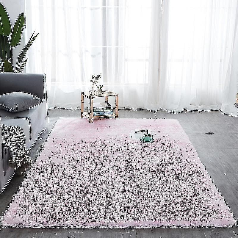 Fluffy Area Rug Soft Indoor Shaggy Carpets For Living Room Bedroom Carpet  Floor Mat Rugs 60X120Cm Size,Color:100X160Cm Light Pink | Fruugo It For Light Rugs (Photo 2 of 15)