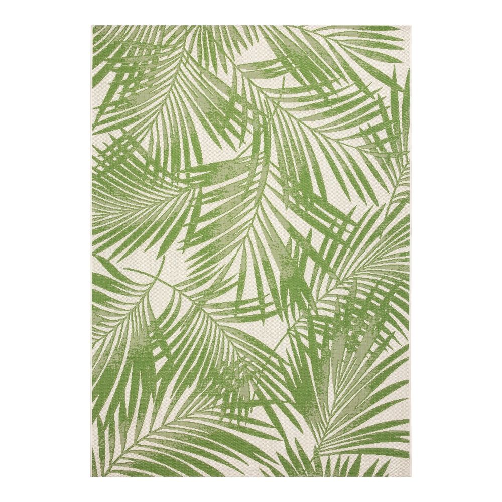 Garden Treasures 8 X 10 Green Indoor/Outdoor Floral/Botanical Coastal Area  Rug At Lowes In Green Outdoor Rugs (View 5 of 15)