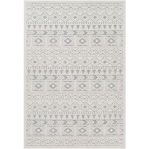 Greenwich Outdoor Rug – Light Beige And Charcoal – Q Living Furniture With Regard To Charcoal Outdoor Rugs (View 14 of 15)