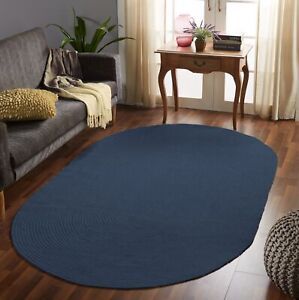 Hallway Blue Oval Area Rugs For Sale | Ebay For Blue Oval Rugs (View 9 of 15)