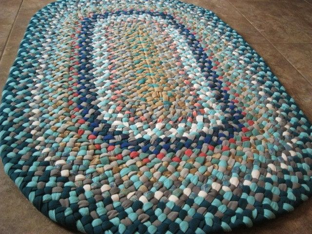Hand Braided Rug – Etsy Inside Hand Braided Rugs (View 15 of 15)