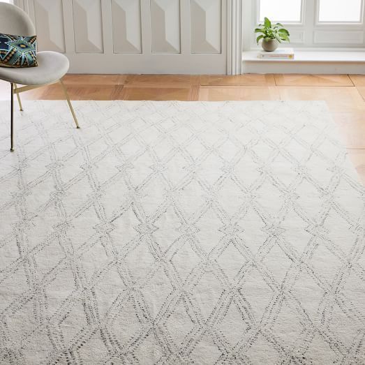 Hazy Lattice Rug | Rugs On Carpet, Solid Color Rug, Rugs In Living Room Inside Lattice Rugs (View 5 of 15)