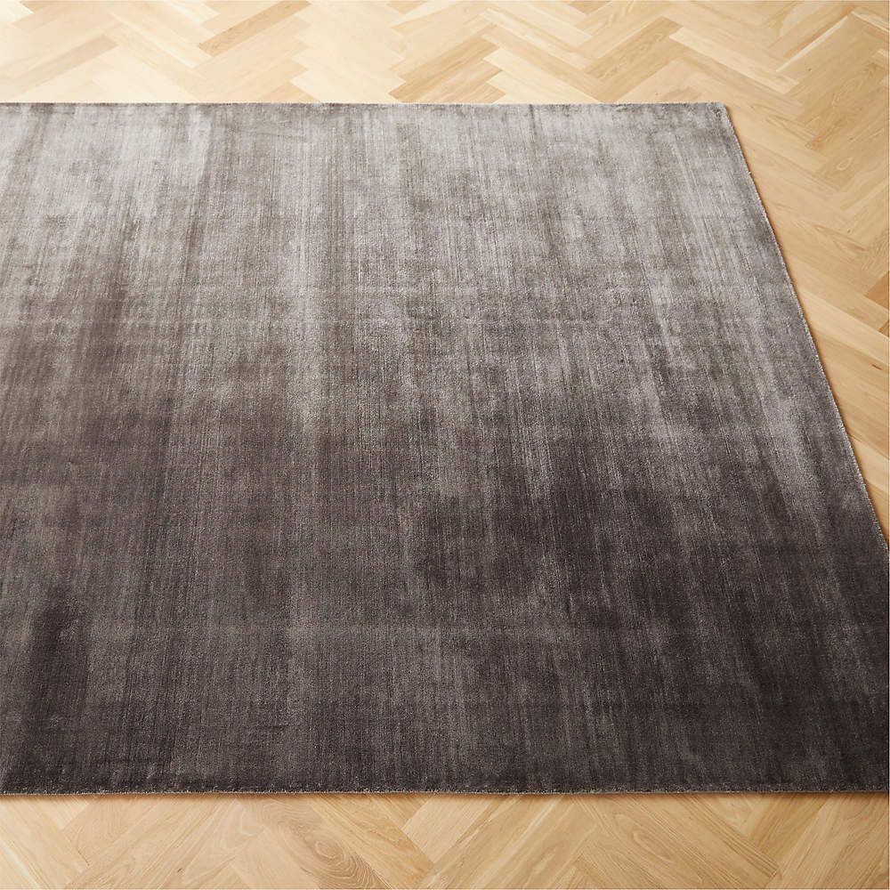 Kole Performance Nylon Charcoal Area Rug | Cb2 Pertaining To Charcoal Rugs (View 13 of 15)