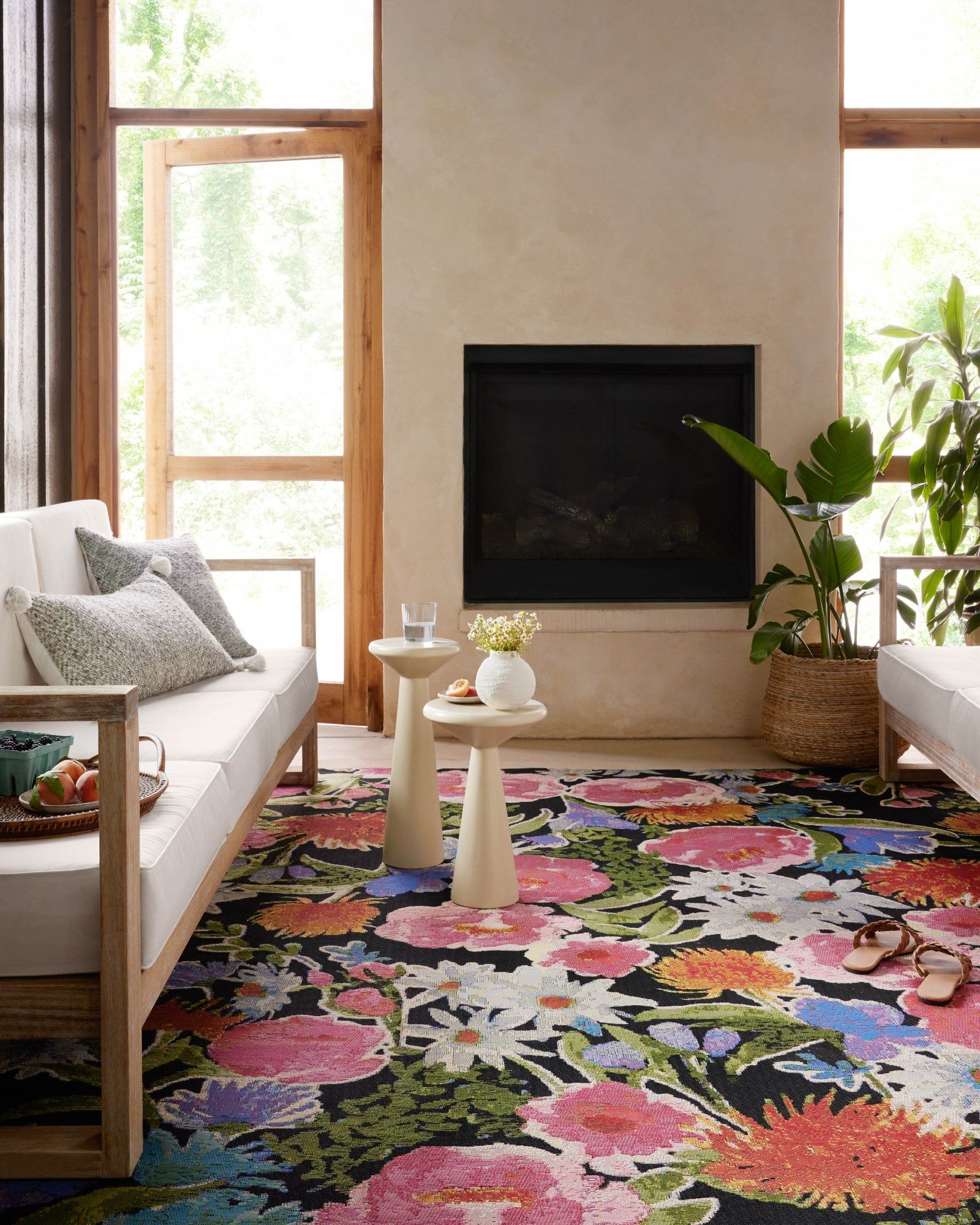 Loloi Ii Botanical Bot 01 Floral / Botanical Area Rugs | Rugs Direct In Botanical Oval Rugs (View 10 of 15)