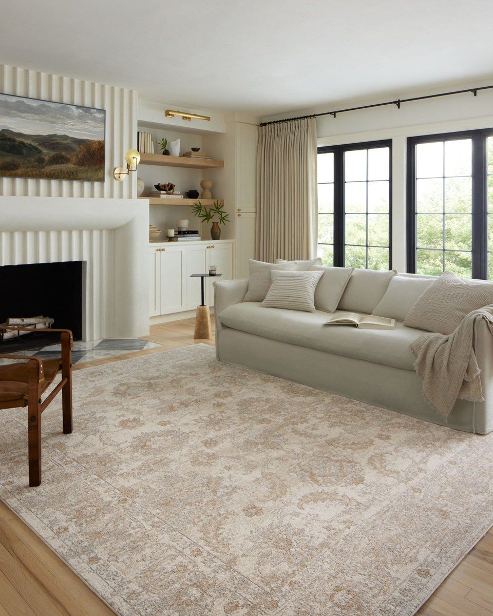 Loloi Ii Odette Odt 03 Vintage / Overdyed Area Rugs | Rugs Direct Regarding Ivory Beige Rugs (Photo 10 of 15)