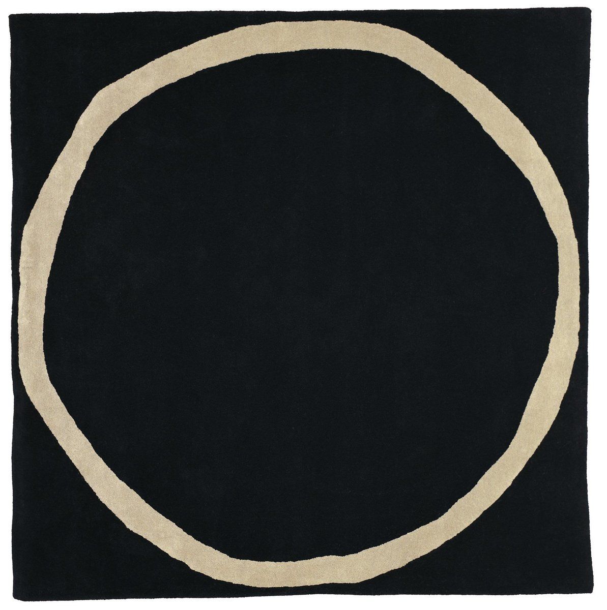 Nanimarquina Aros Square Area Rugs | Wool Contemporary / Modern Square  Blacks Area Rugs | Rugs Direct With Modern Square Rugs (View 5 of 15)