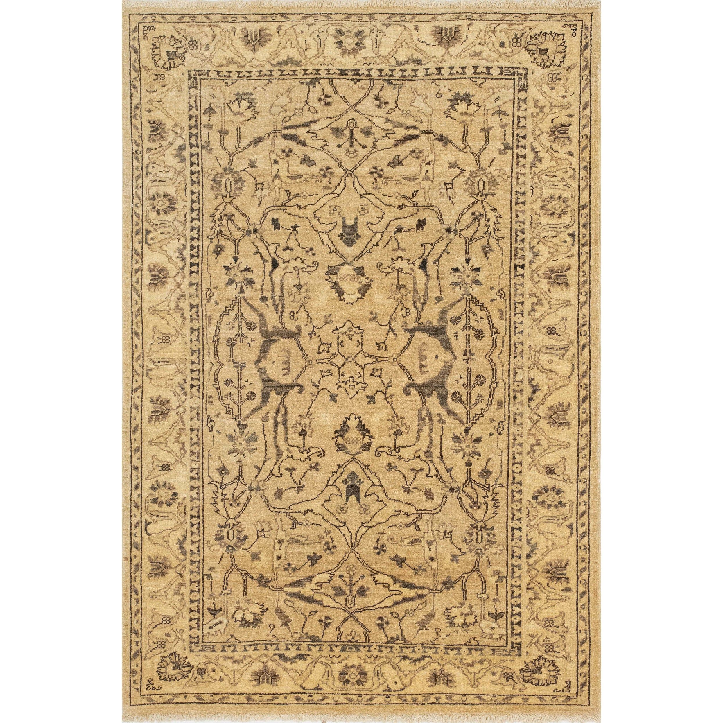 Noori Rug Fine Chobi Madeline Beige/Ivory Rug – 3Undefined7" X 6Undefined0"  – Overstock – 31521450 With Regard To Ivory Madeline Rugs (View 11 of 15)