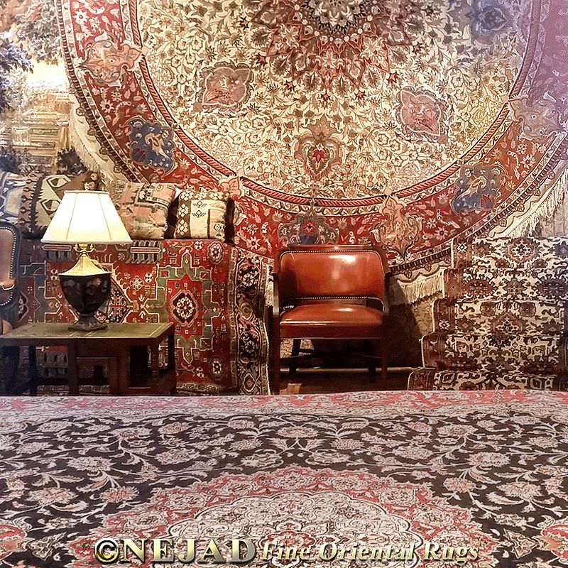 Oriental Rugs Dubai Uae Fine Persian Carpets Within Dubai Round Rugs (Photo 6 of 15)