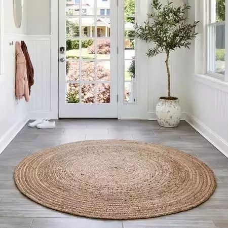 Our Favorite Round Jute Rugs (And What Rooms To Use Them In) For Jute Rugs (Photo 8 of 15)