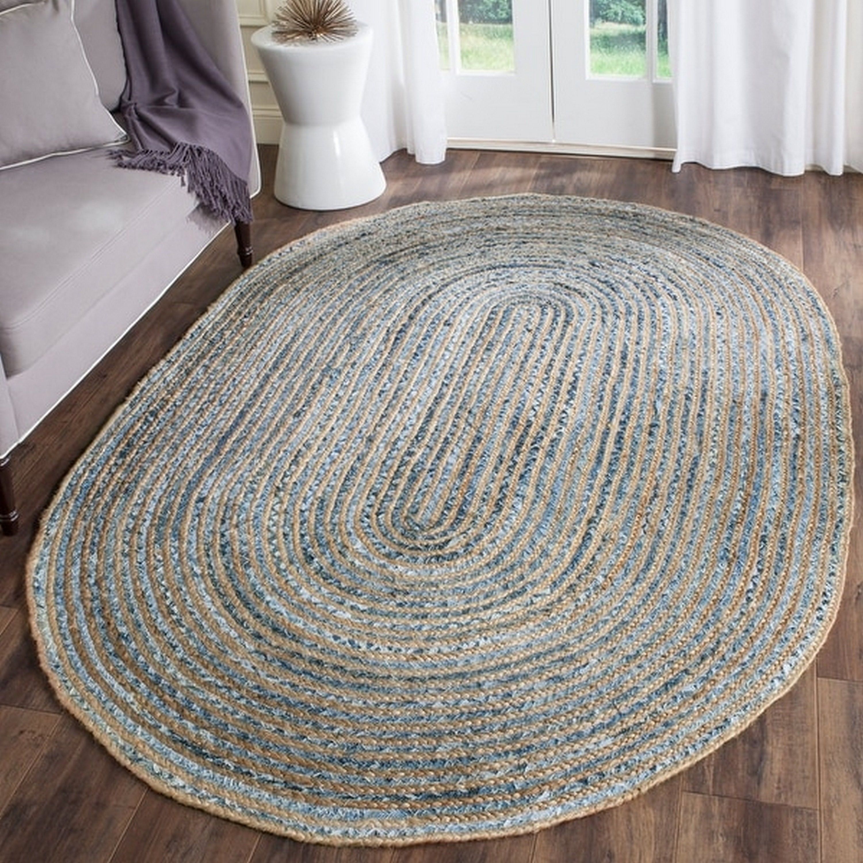 Oval Shag Rug – Etsy Intended For Shag Oval Rugs (Photo 12 of 15)
