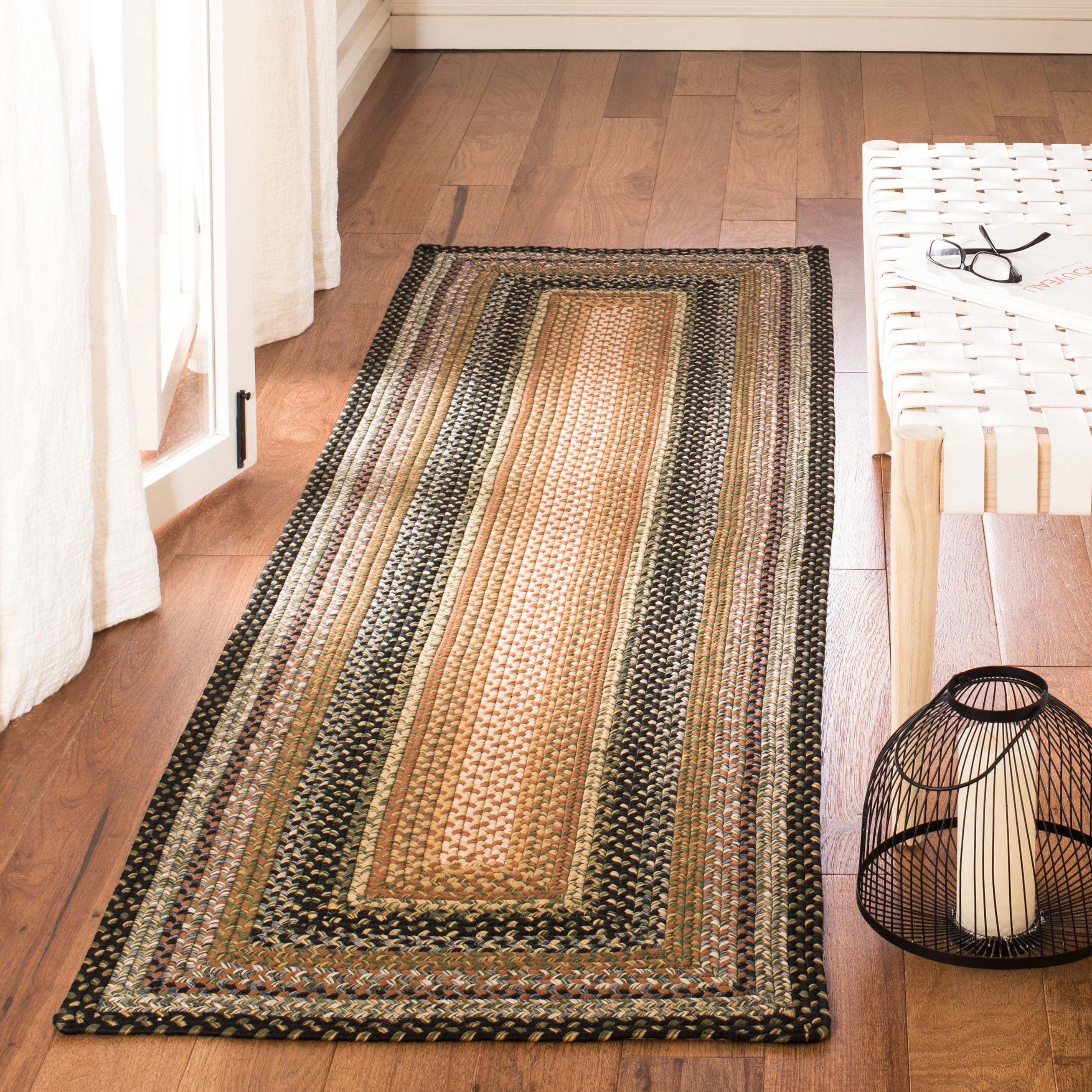 Safavieh Hand Woven Braided Casual Multi Rug – 2Undefined6" X 5Undefined –  Overstock – 34071172 With Hand Woven Braided Rugs (View 3 of 15)