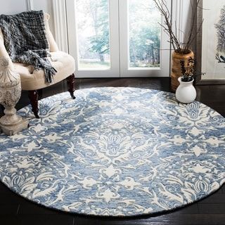 Safavieh Handmade Blossom Lollie Modern Floral Wool Rug – Overstock –  18778975 | Area Rugs, Bedroom Accent Rug, Floral Area Rugs For Ivory Blossom Round Rugs (View 10 of 15)