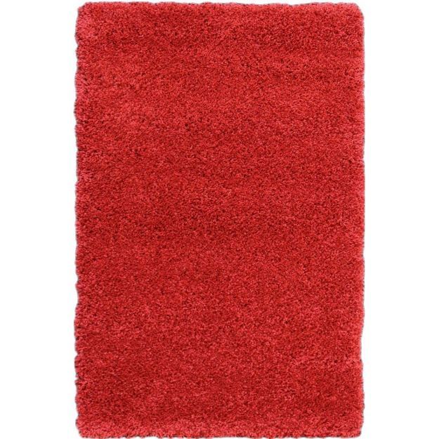 Shag Rug Solid Red Chicagocozy Rugs Chicago Throughout Solid Shag Rugs (View 11 of 15)