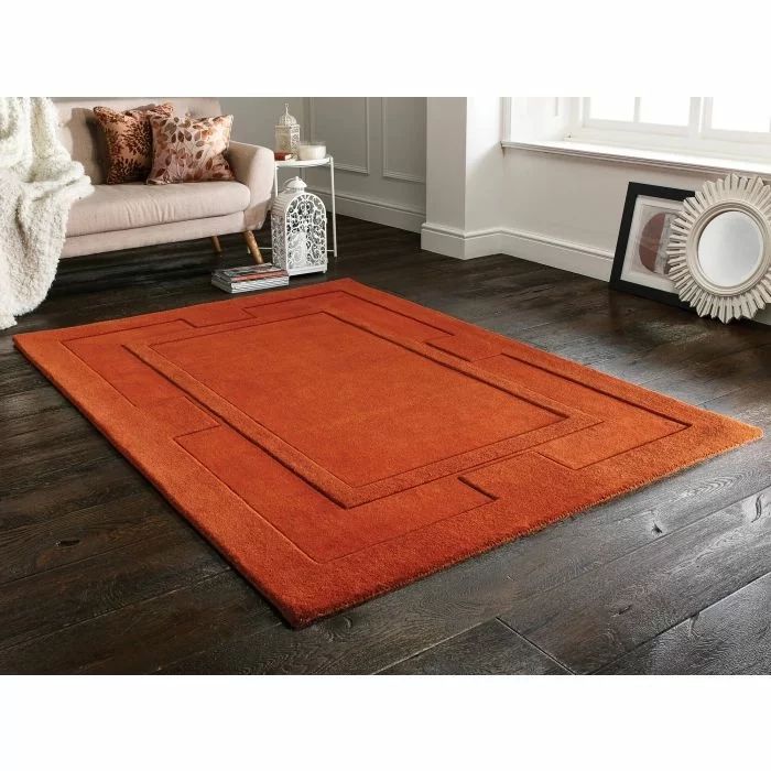 Sierra Apollo Rug – Rust Rugs Online, Quality Carpets, Uk – Prestonrugs With Regard To Apollo Rugs (View 7 of 15)