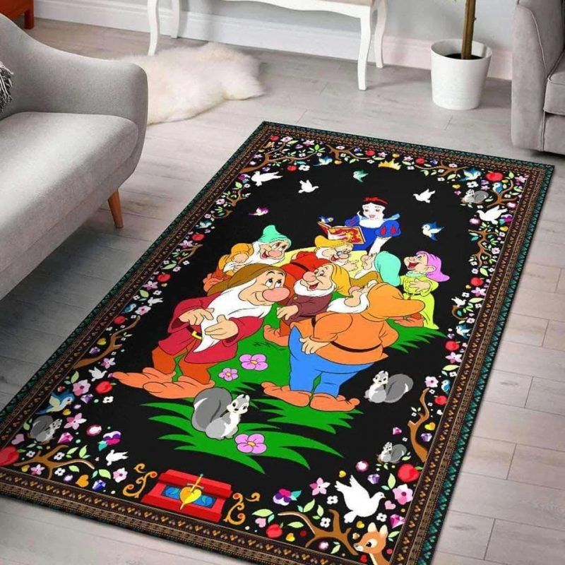 Snow White And The Seven Dwarfs Living Room Rugs Carpet – Travels In  Translation In Snow White Rugs (Photo 14 of 15)