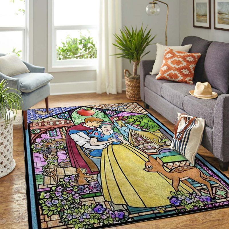 Snow White Princess Disney Area Rug Carpet – Rever Lavie Pertaining To Snow White Rugs (Photo 7 of 15)