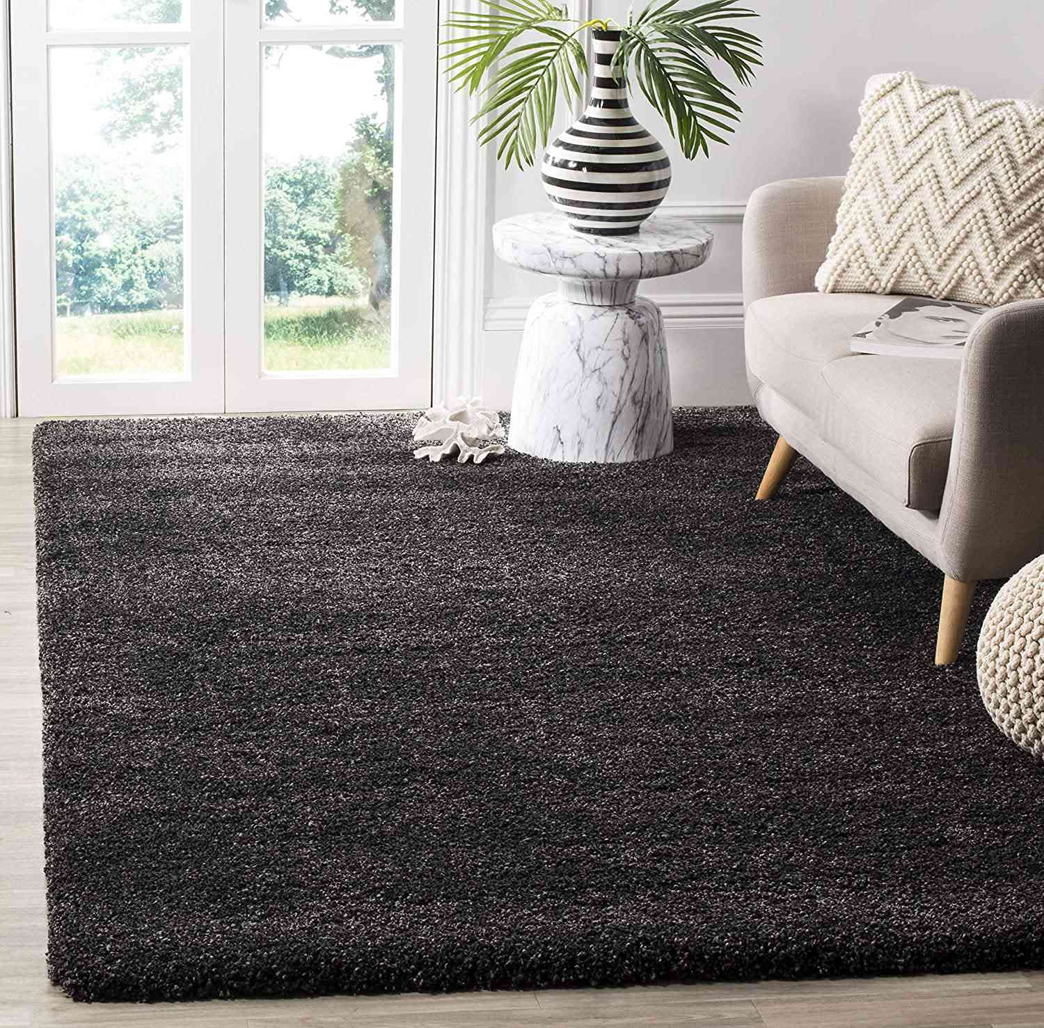 The 9 Best Shag Rugs Of 2023 In Solid Shag Rugs (Photo 8 of 15)
