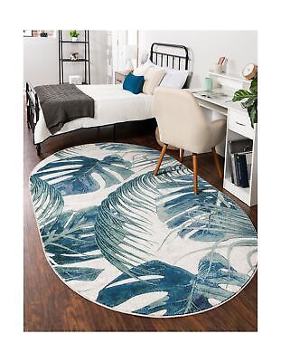 Featured Photo of Ivory Blossom Oval Rugs
