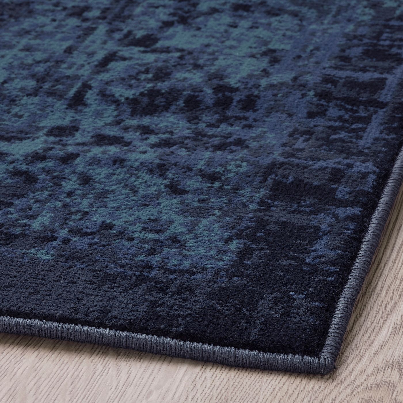 Vonsbäk Rug, Low Pile, Dark Blue, 4'4"X6'5" – Ikea For Blue Rugs (View 11 of 15)