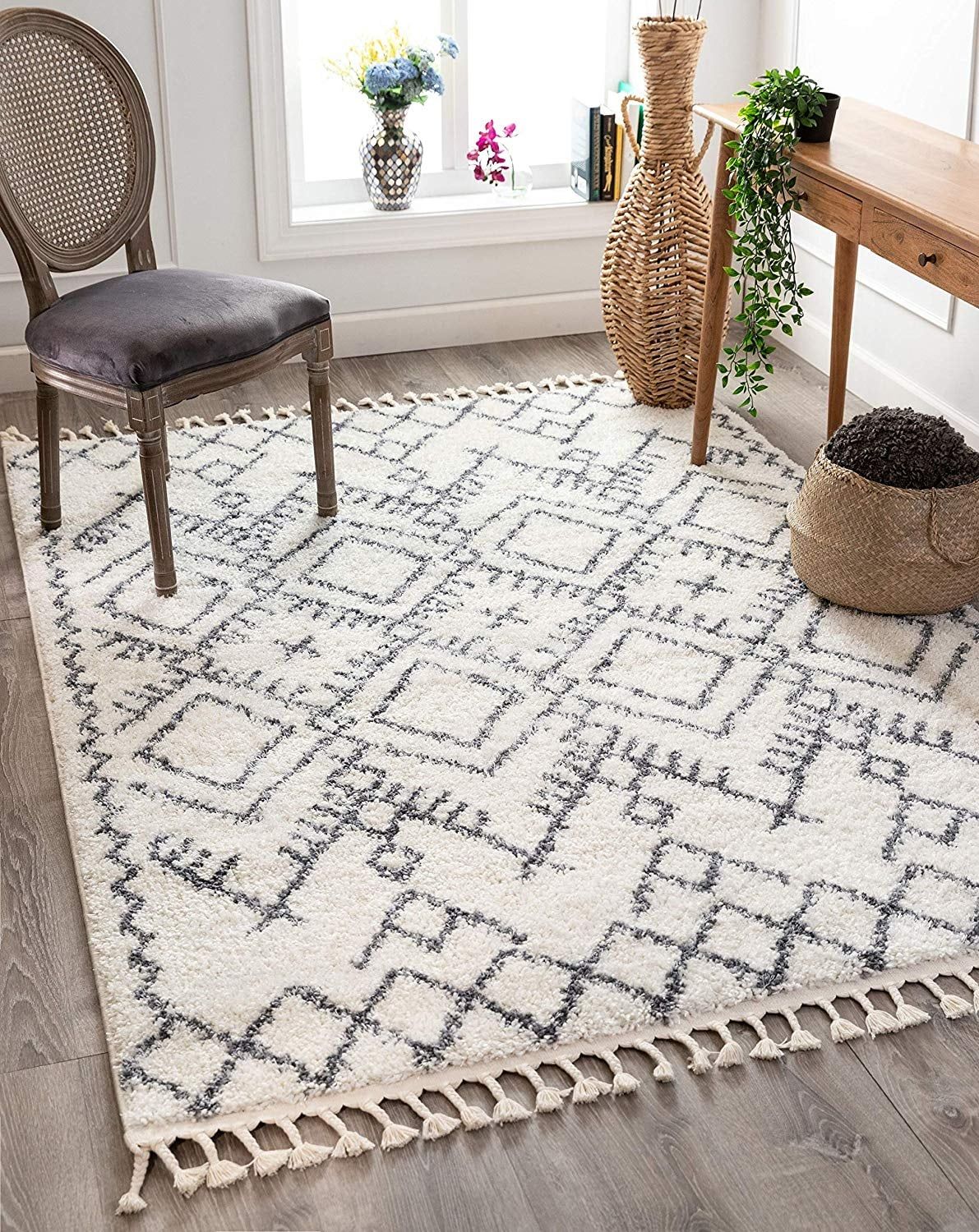 Well Woven Chessa Grey Moroccan Shag Rug | Amazon'S 26 Swankiest Gifts For  Your Favorite Homebody | Popsugar Home Photo 16 With Moroccan Shag Rugs (View 8 of 15)
